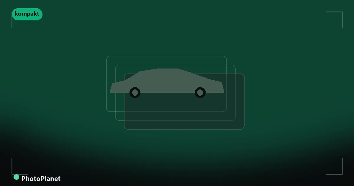 Volkswagen Golf helyszíni fotózása - helyszíni autófotózás illusztráció