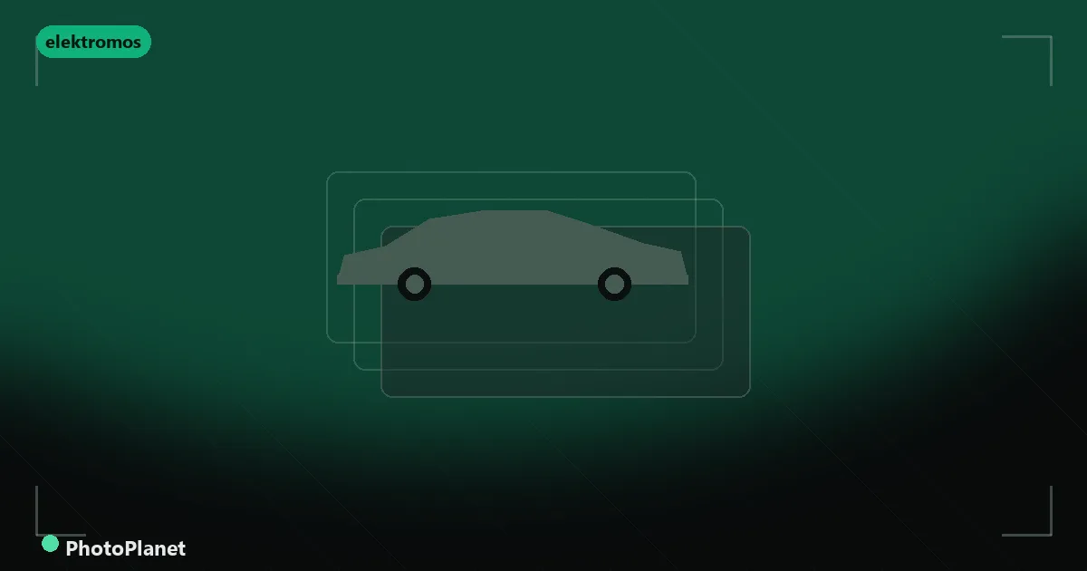 Volkswagen ID.3 helyszíni fotózása - helyszíni autófotózás illusztráció